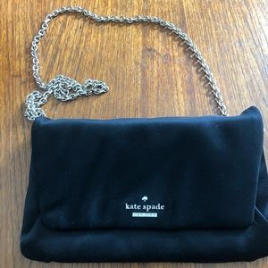 Kate Spade crossbody satin evening bag